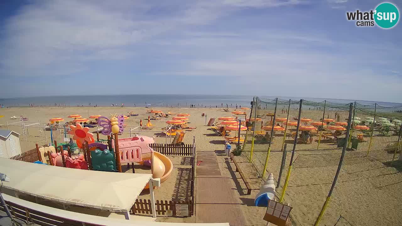 Webcam météo de Riccione – Plage Zona 3