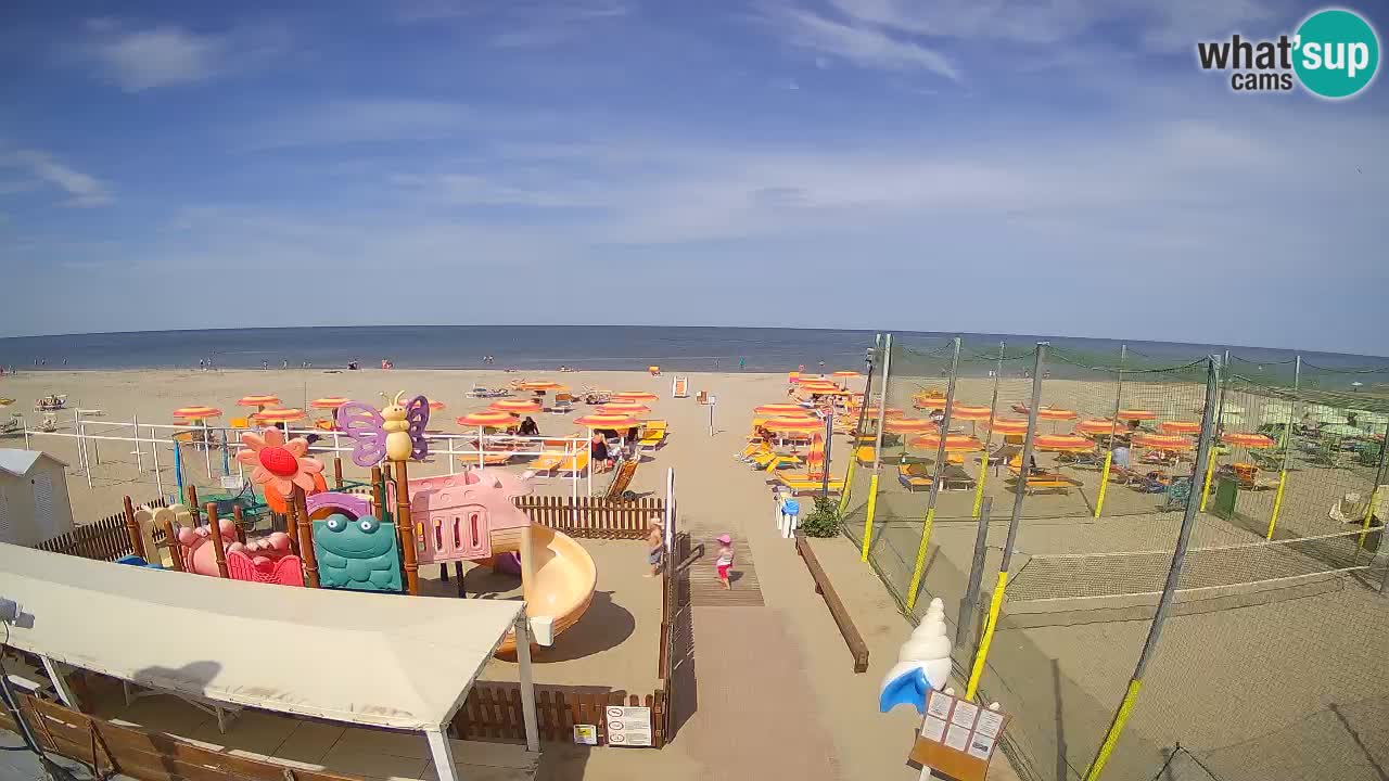 Riccione webcam – Zona 3 Riccione beach