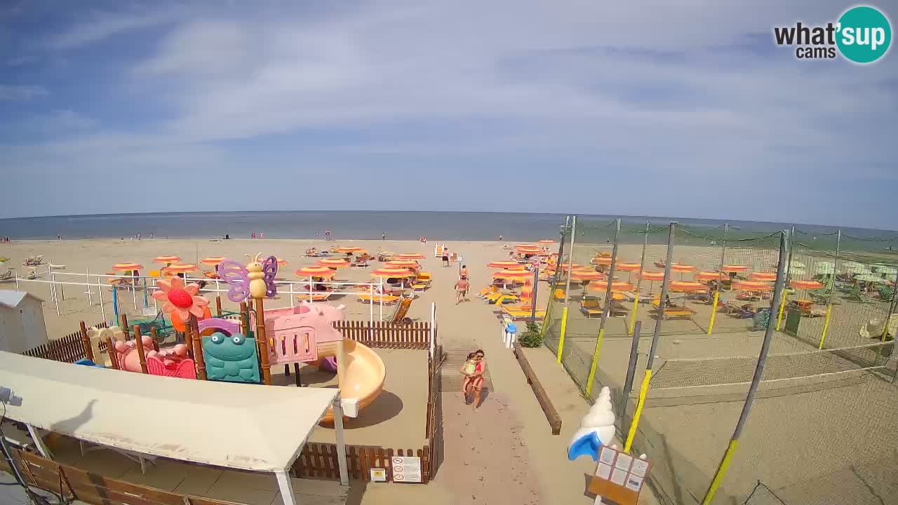 Webcam météo de Riccione – Plage Zona 3