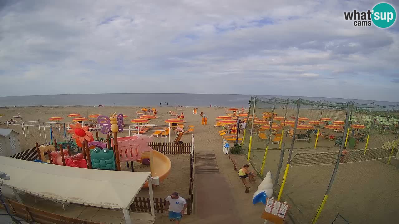 Webcam météo de Riccione – Plage Zona 3