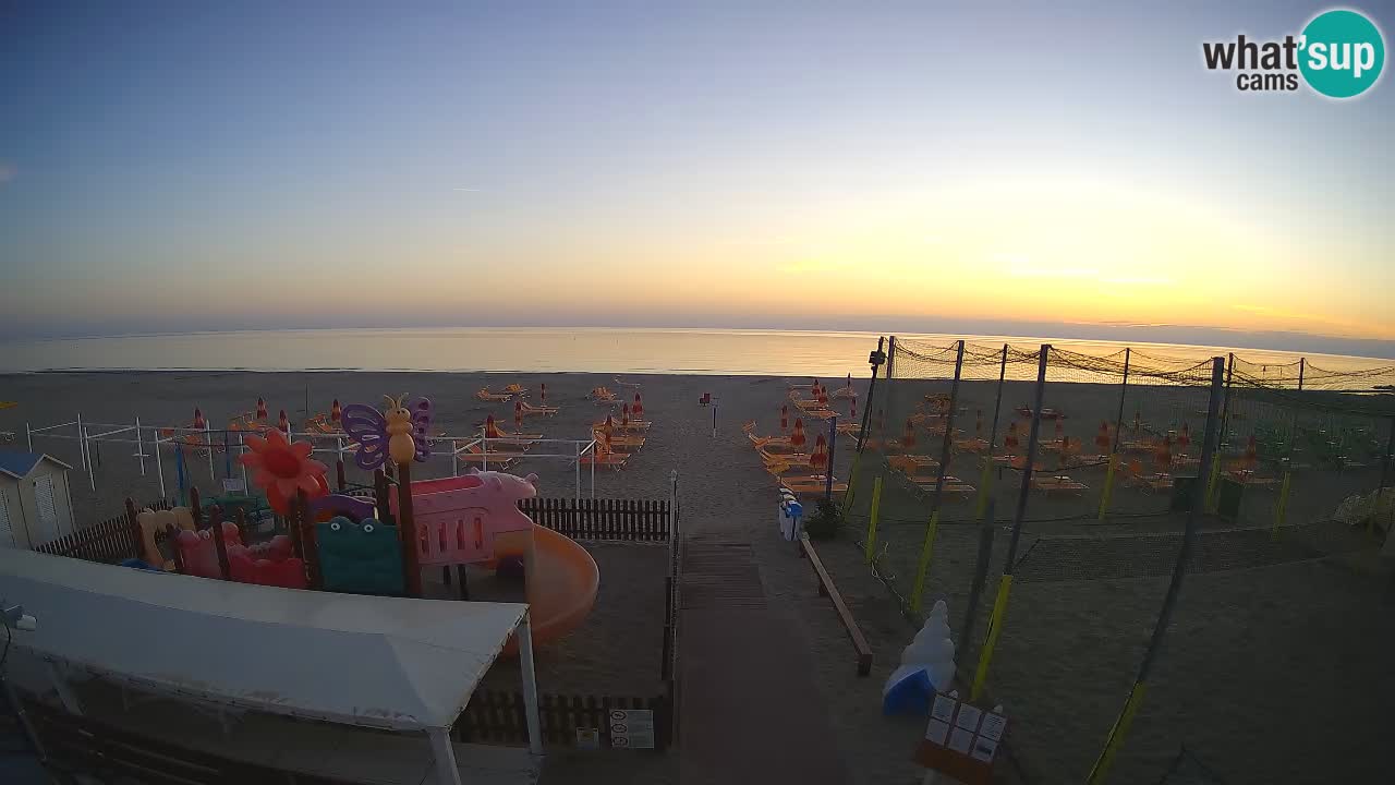 Riccione web kamera – Plaža Zona 3