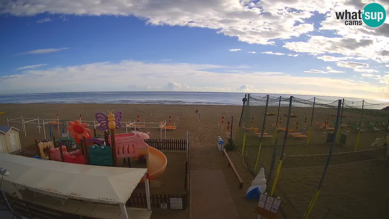 Riccione webcam – Zona 3 Riccione beach