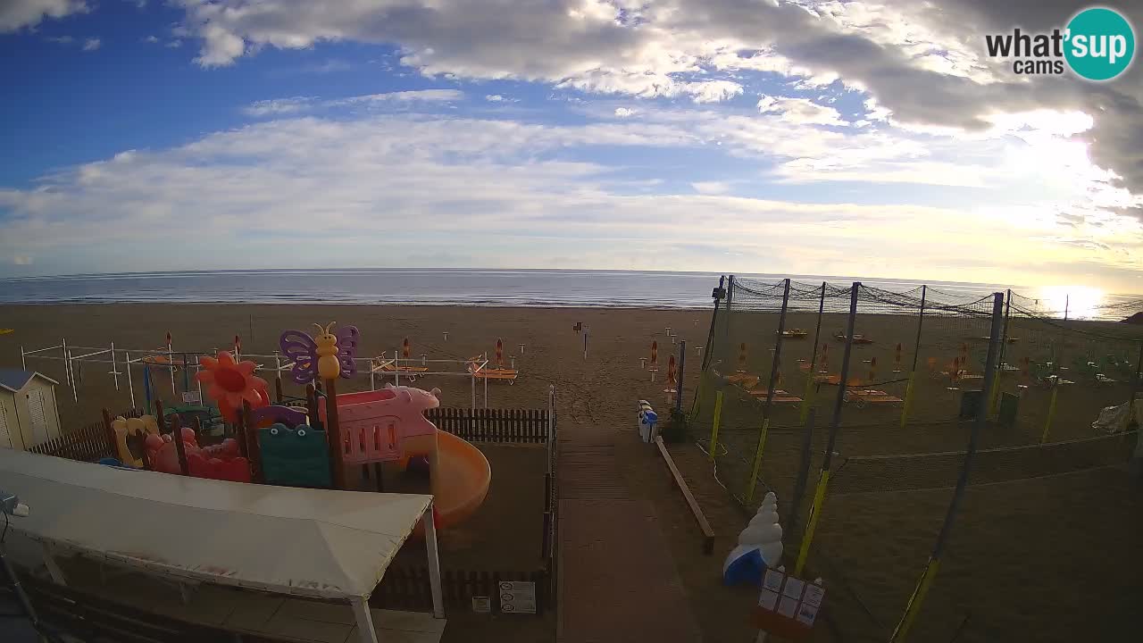 Riccione web kamera – Plaža Zona 3