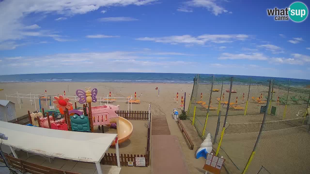 Webcam météo de Riccione – Plage Zona 3