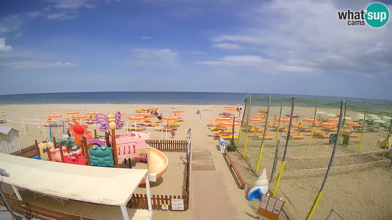 Webcam météo de Riccione – Plage Zona 3