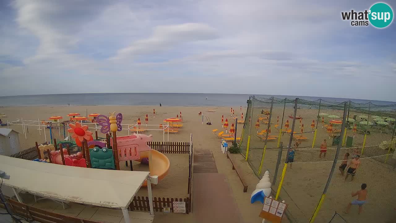 Webcam météo de Riccione – Plage Zona 3