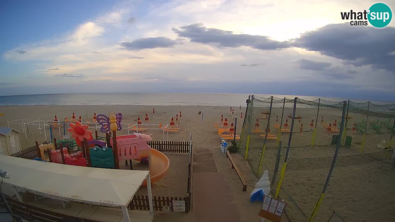 Webcam Strand Riccione – Spiaggia Zona 3 Riccione