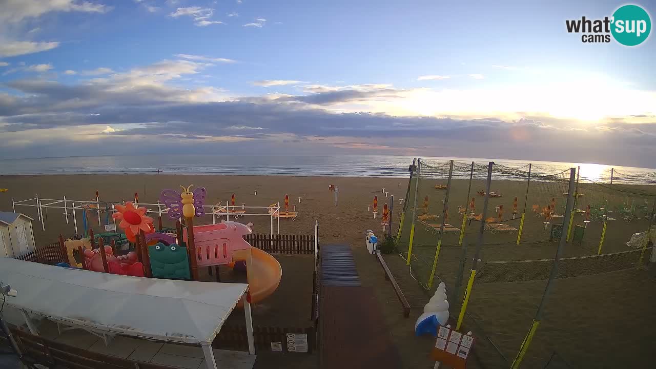 Riccione web kamera – Plaža Zona 3