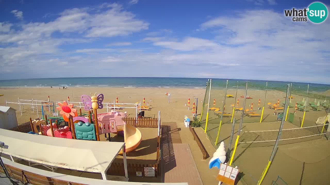 Webcam météo de Riccione – Plage Zona 3