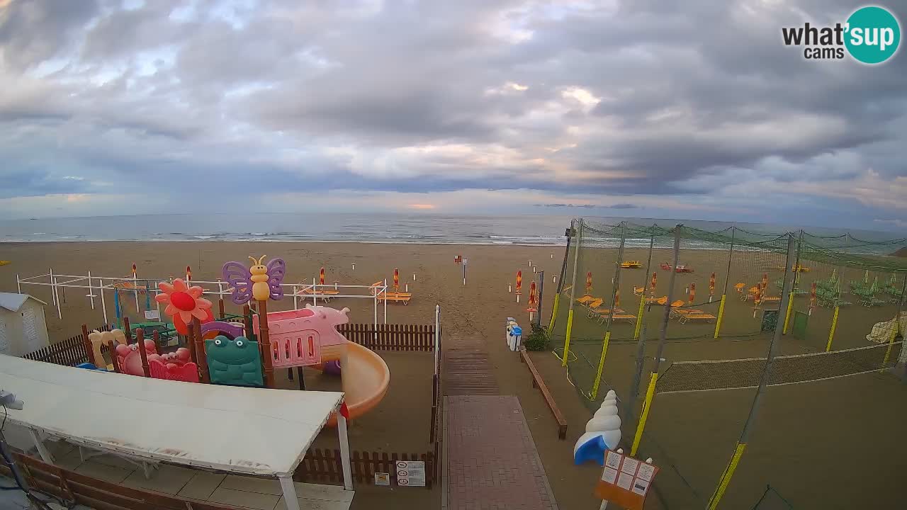 Riccione web kamera – Plaža Zona 3