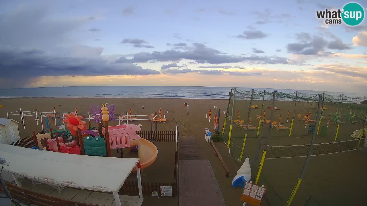 Webcam météo de Riccione – Plage Zona 3