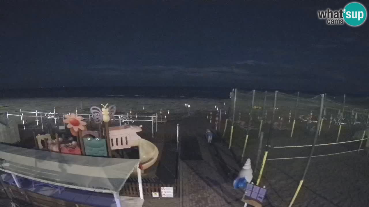 Riccione web kamera – Plaža Zona 3