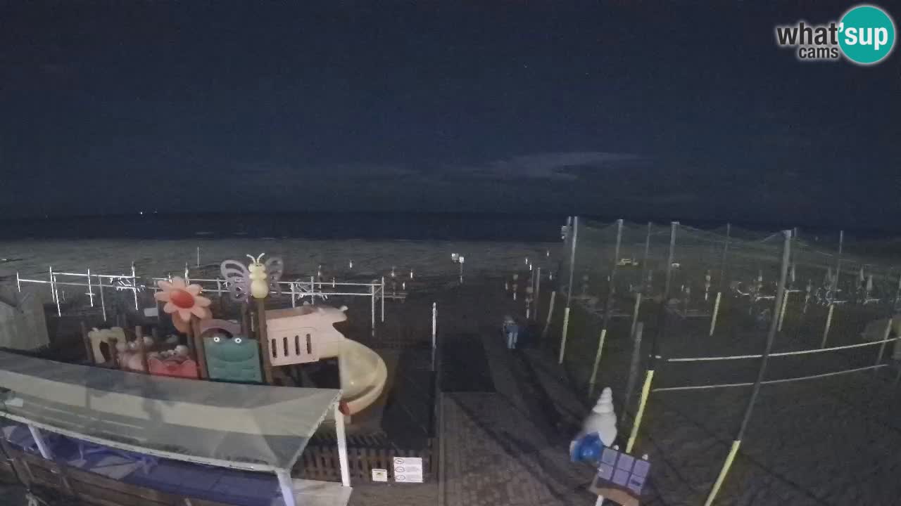 Webcam météo de Riccione – Plage Zona 3