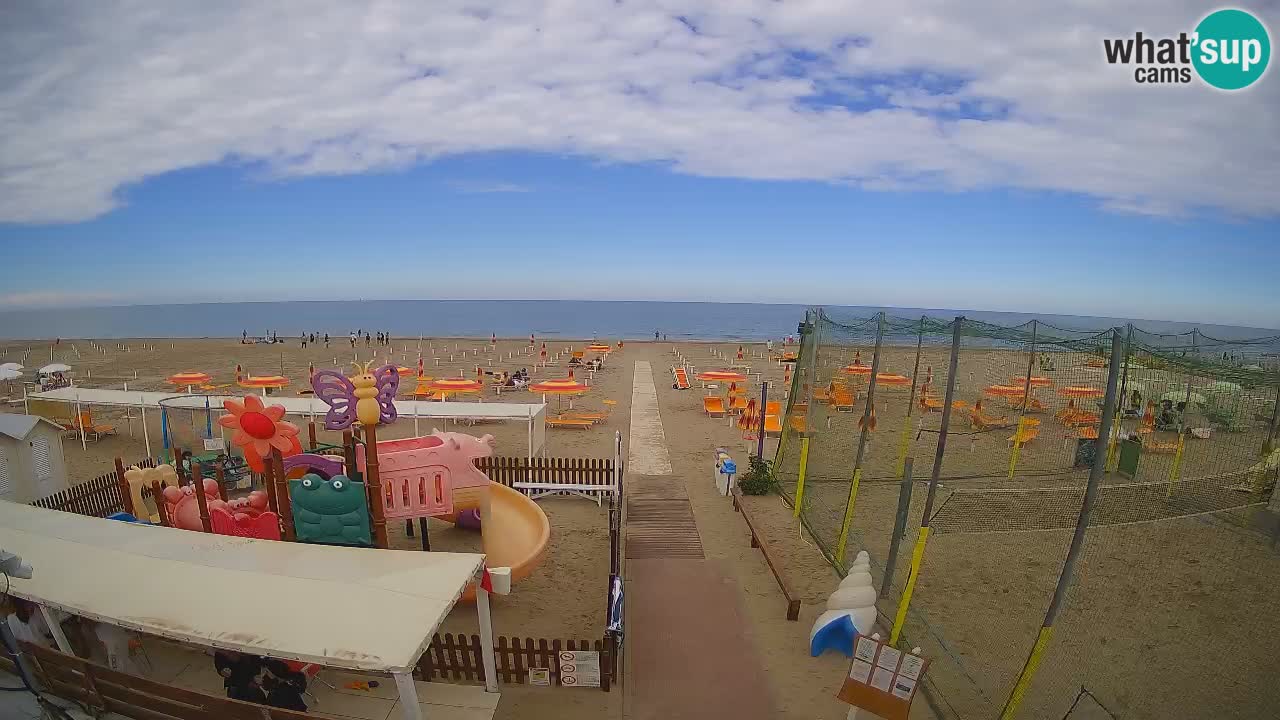 Riccione webcam – Zona 3 Riccione beach