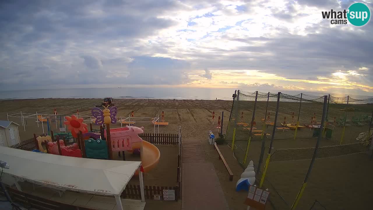 Webcam météo de Riccione – Plage Zona 3
