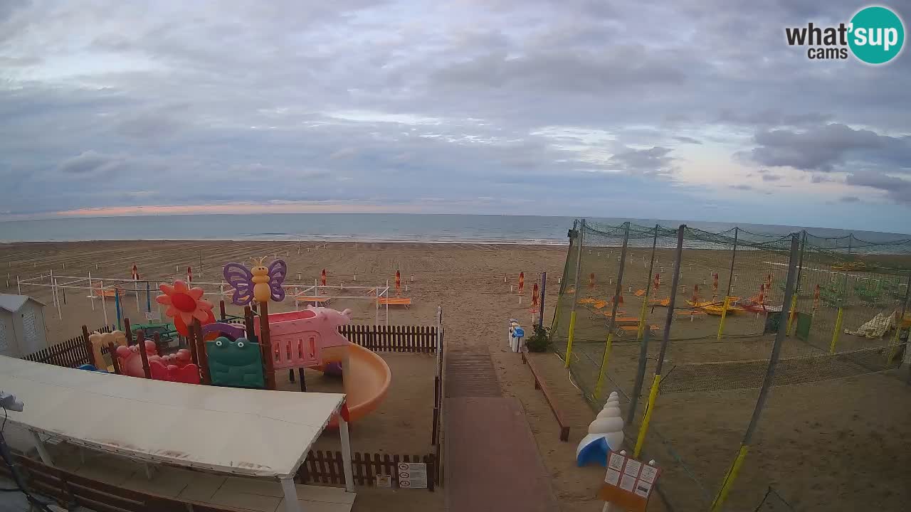 Webcam météo de Riccione – Plage Zona 3
