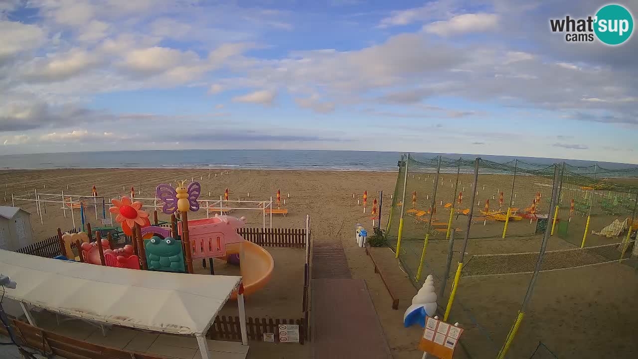 Webcam météo de Riccione – Plage Zona 3