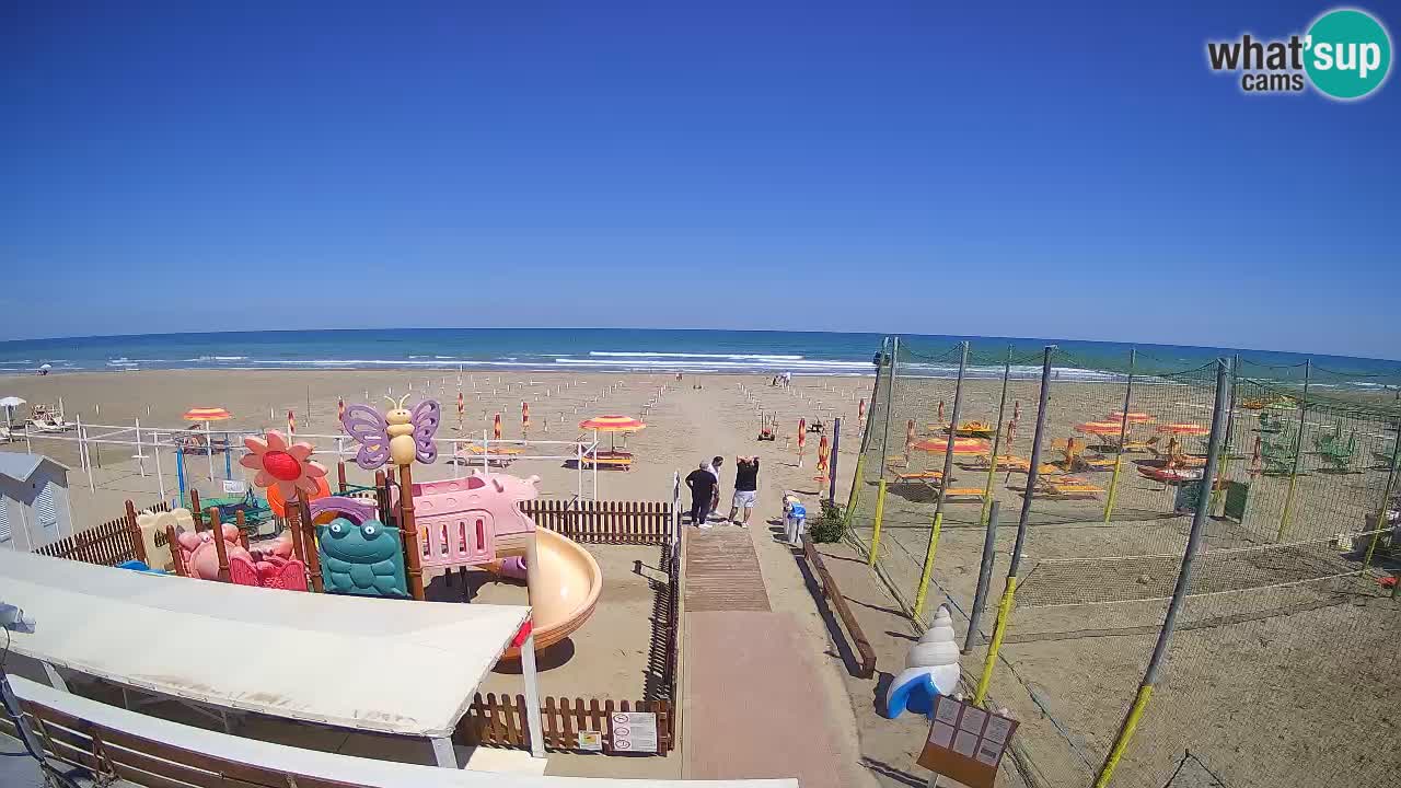 Webcam météo de Riccione – Plage Zona 3