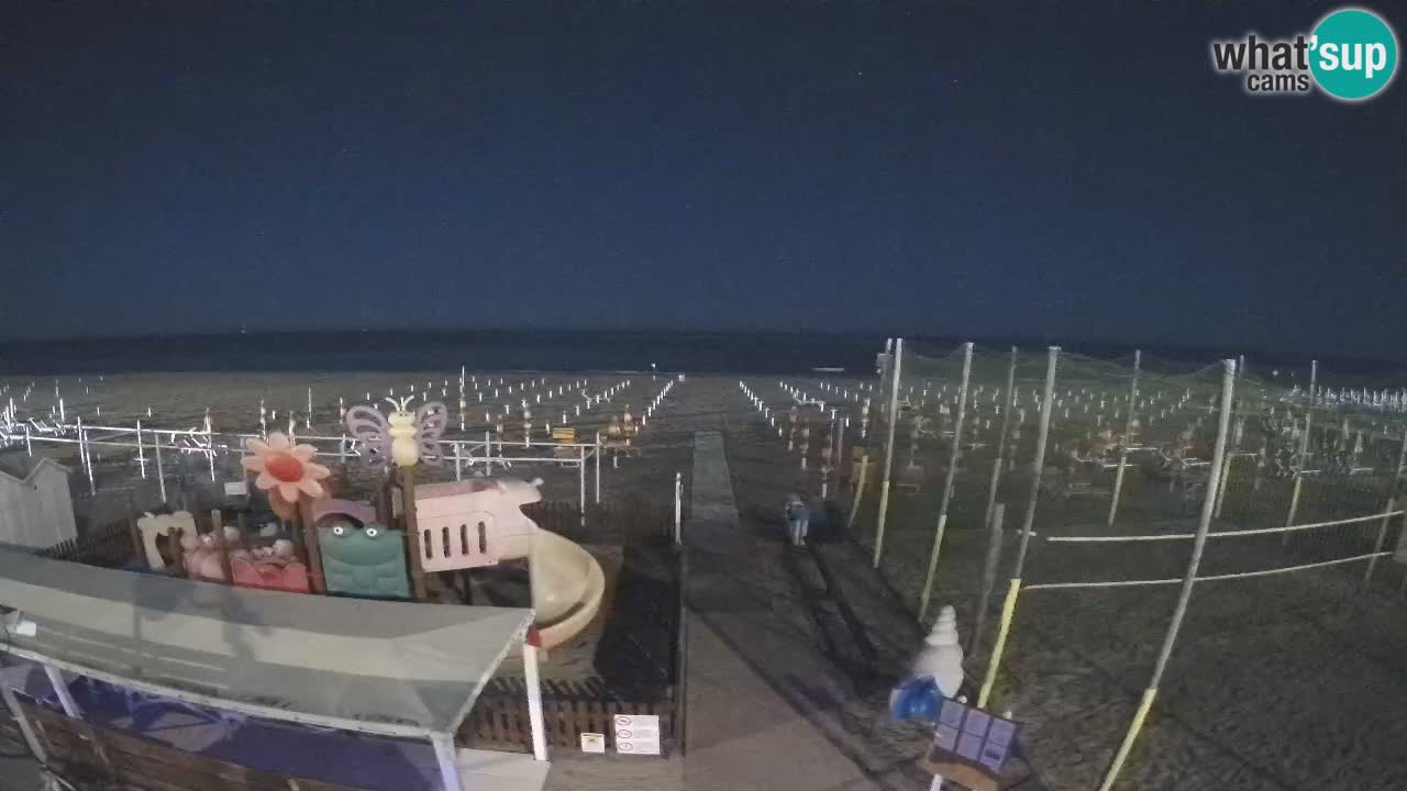 Webcam météo de Riccione – Plage Zona 3