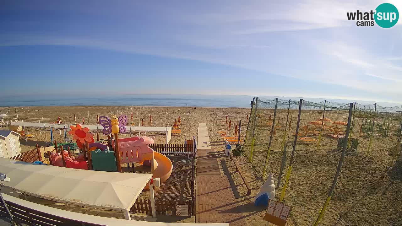 Riccione web kamera – Plaža Zona 3
