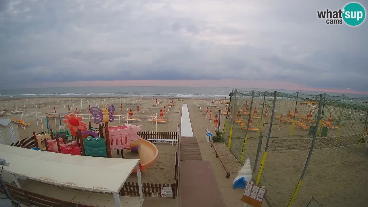 Webcam météo de Riccione – Plage Zona 3