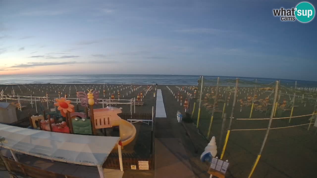 Riccione web kamera – Plaža Zona 3