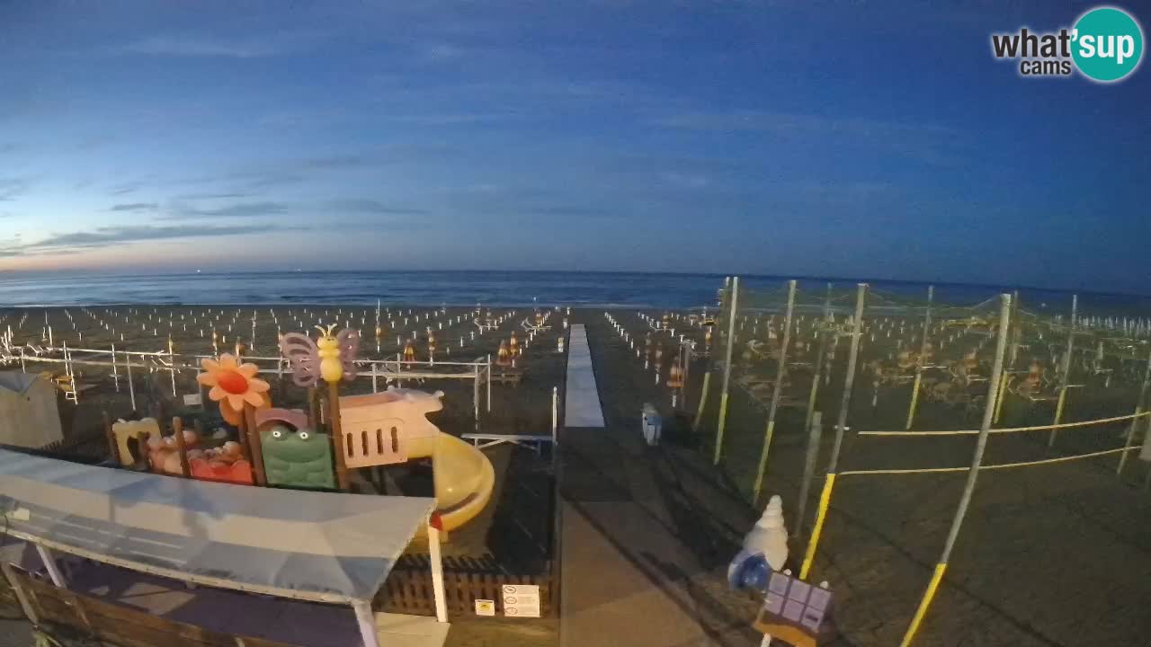 Riccione web kamera – Plaža Zona 3