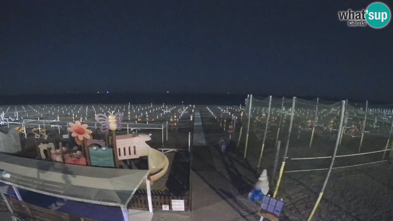 Webcam météo de Riccione – Plage Zona 3