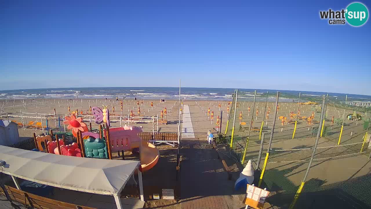 Riccione web kamera – Plaža Zona 3