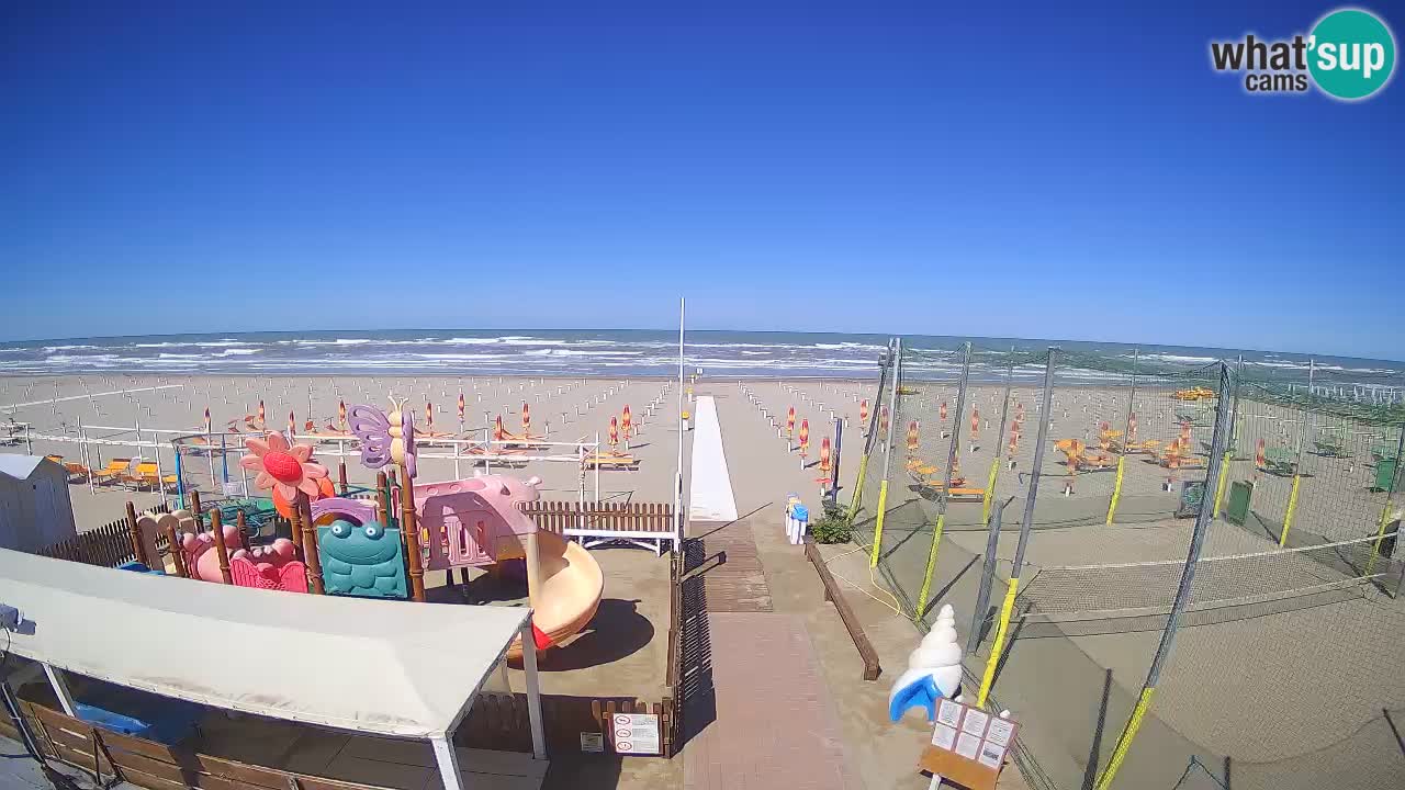 Riccione web kamera – Plaža Zona 3
