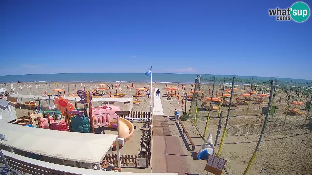 Webcam météo de Riccione – Plage Zona 3