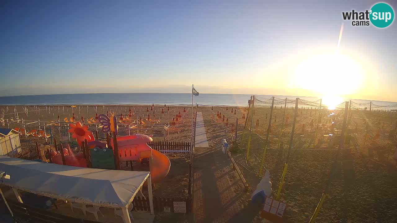 Riccione web kamera – Plaža Zona 3