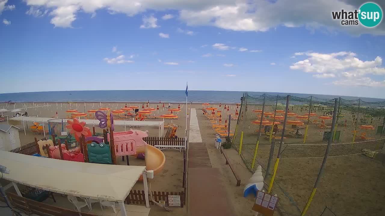 Riccione web kamera – Plaža Zona 3