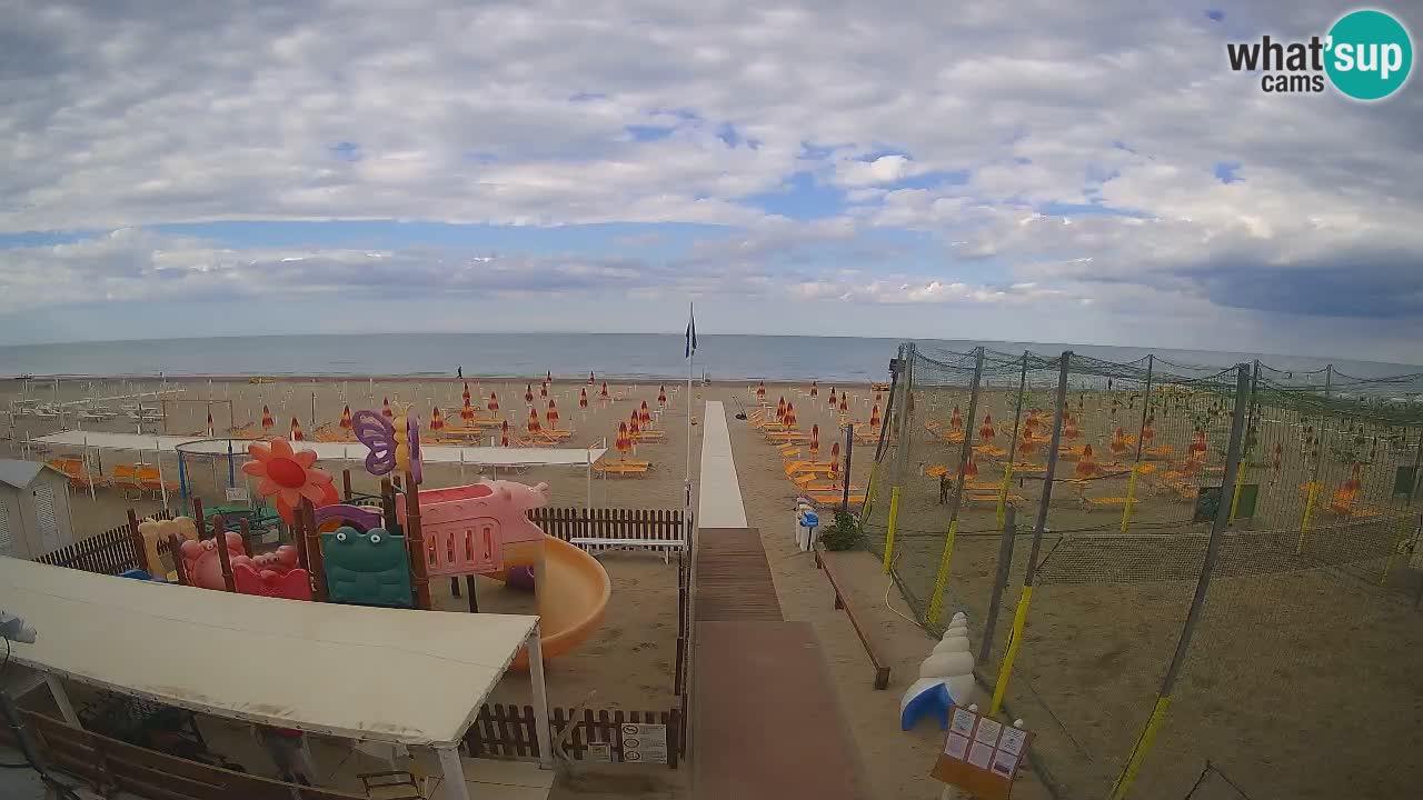 Riccione web kamera – Plaža Zona 3