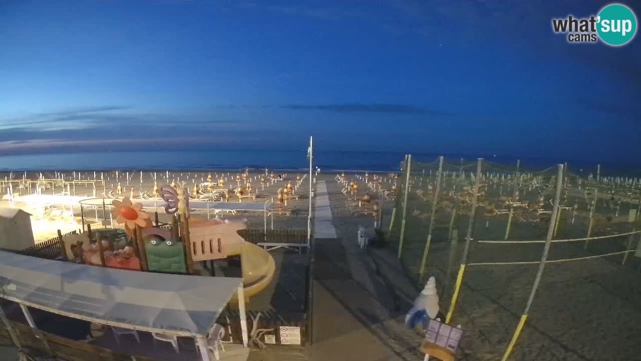 Riccione web kamera – Plaža Zona 3