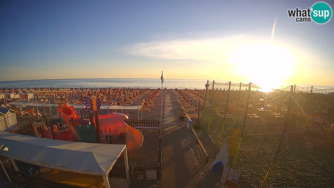 Riccione webcam – Zona 3 Riccione beach