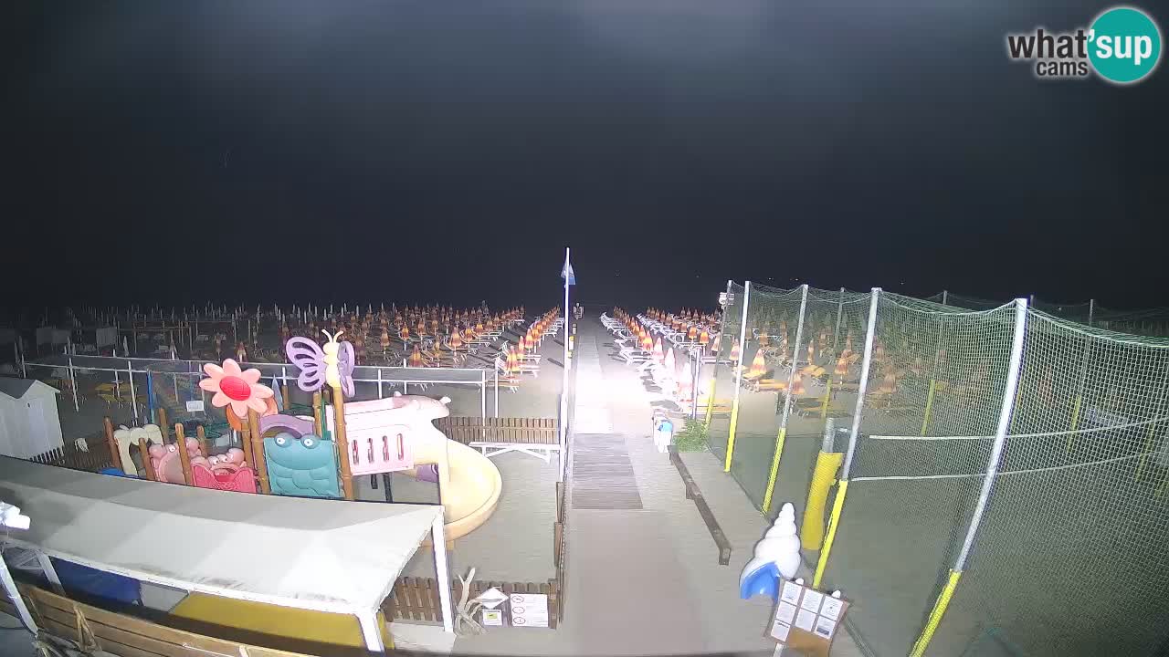 Riccione web kamera – Plaža Zona 3