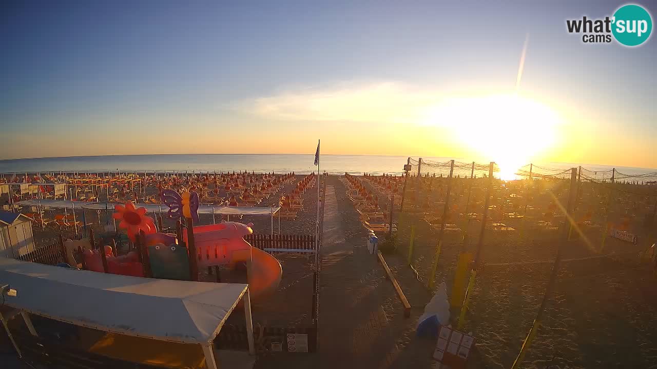 Riccione webcam – Zona 3 Riccione beach