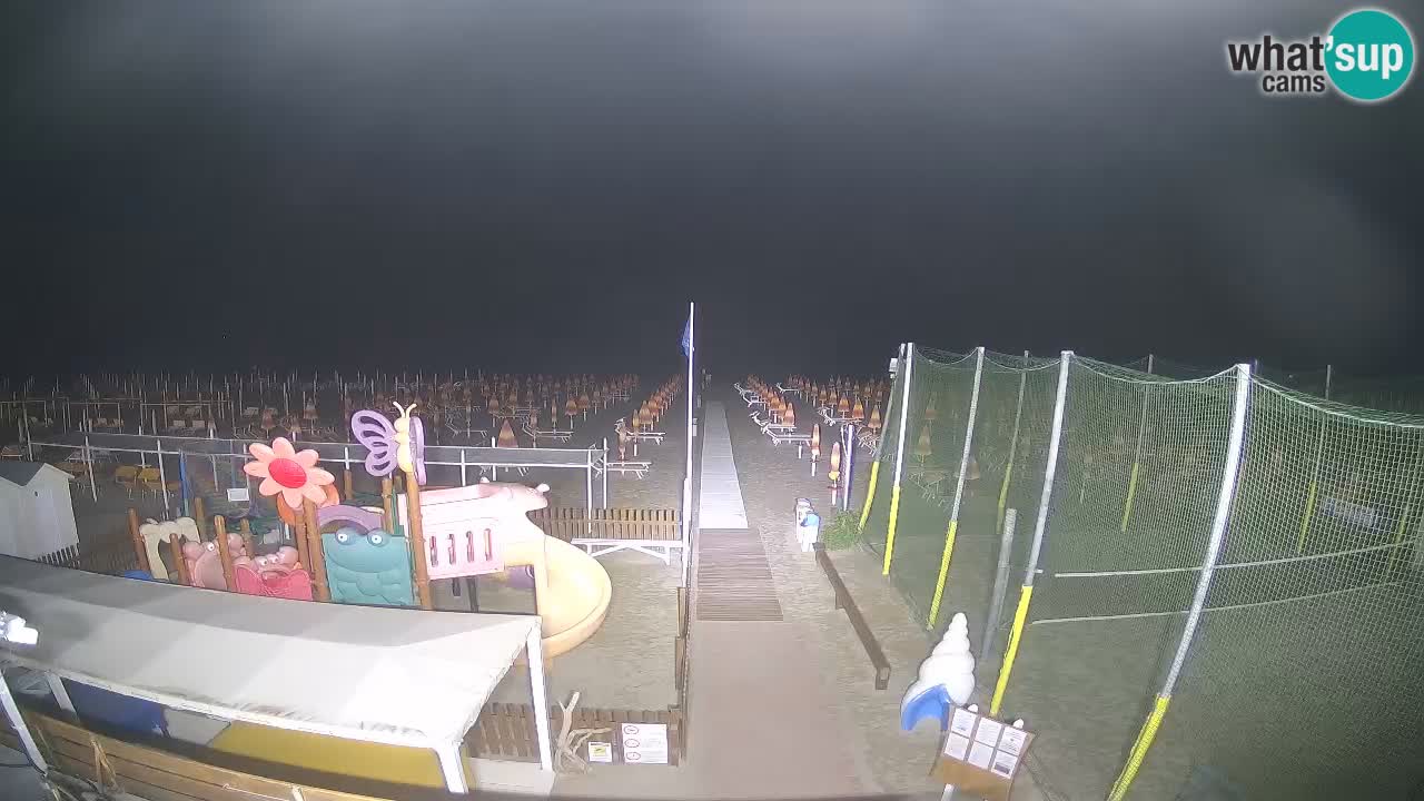 Webcam météo de Riccione – Plage Zona 3