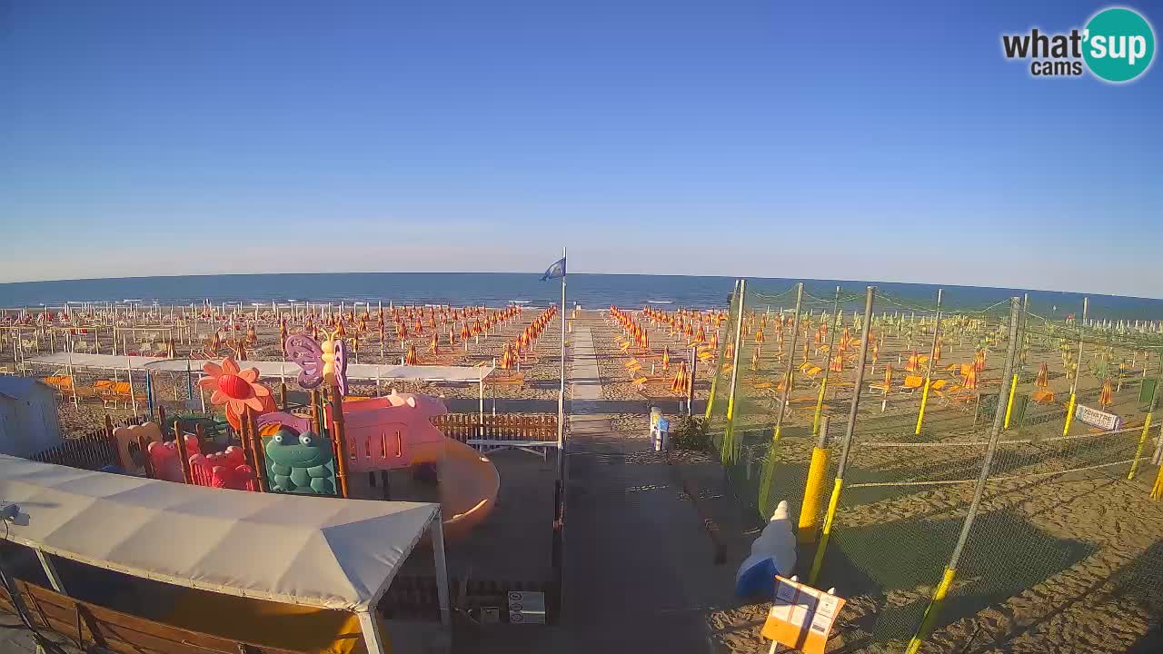 Webcam météo de Riccione – Plage Zona 3
