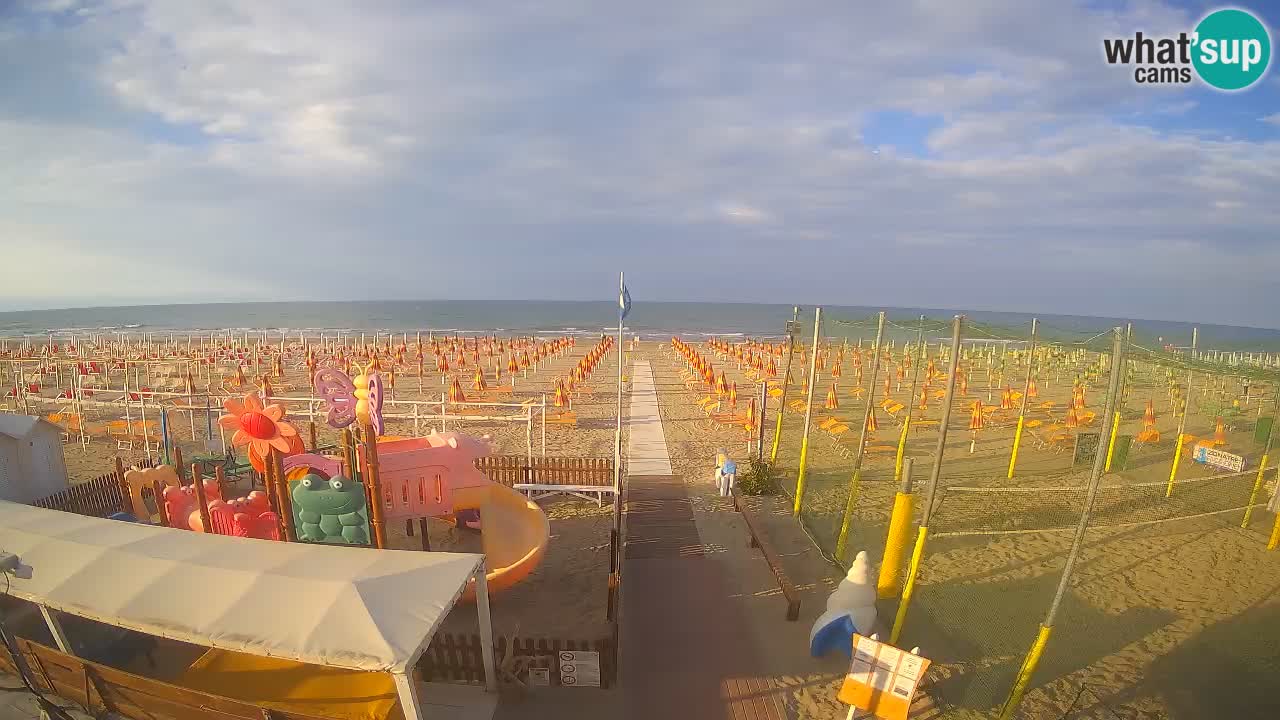 Riccione web kamera – Plaža Zona 3