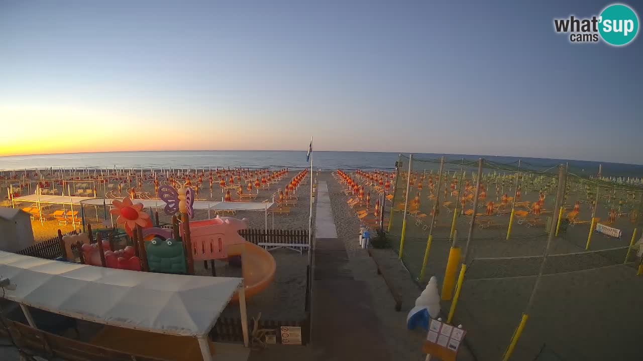 Webcam Strand Riccione – Spiaggia Zona 3 Riccione