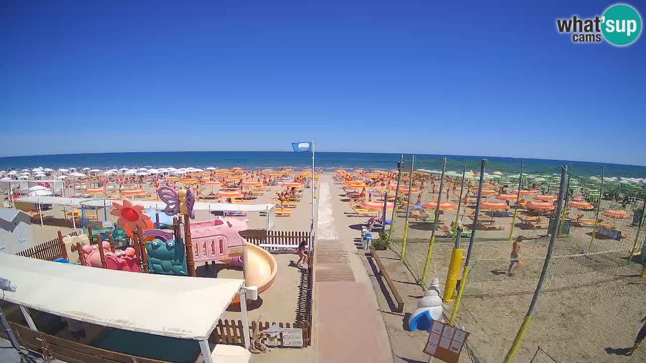 Webcam météo de Riccione – Plage Zona 3