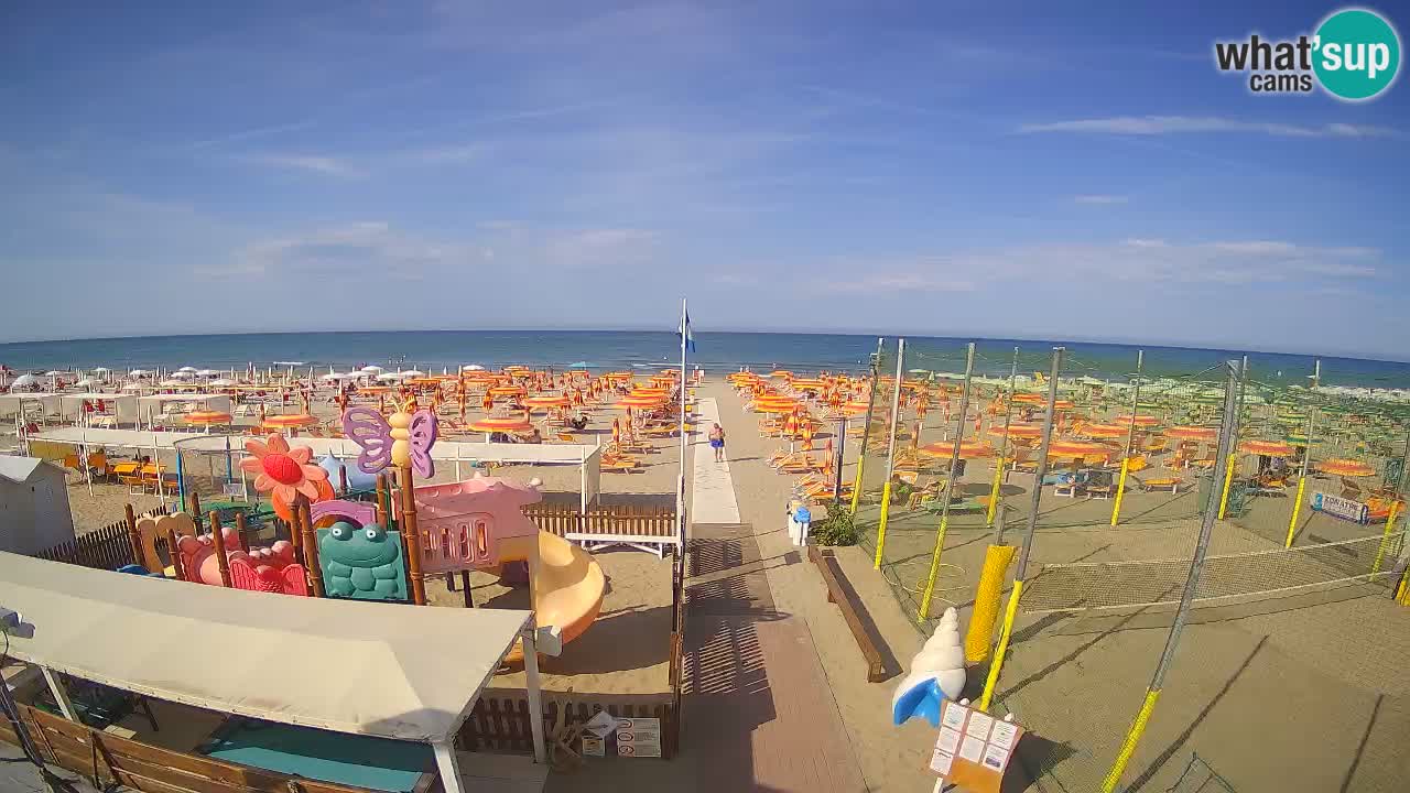 Riccione web kamera – Plaža Zona 3