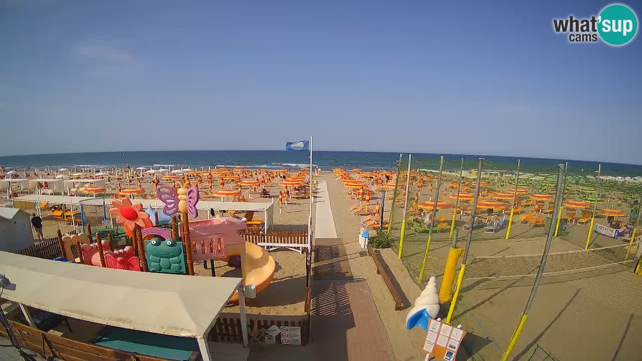 Webcam Strand Riccione – Spiaggia Zona 3 Riccione