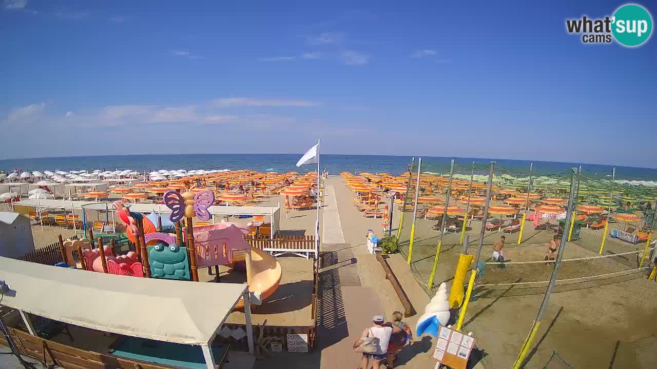 Cámara web de Riccione – Playa Zona 3
