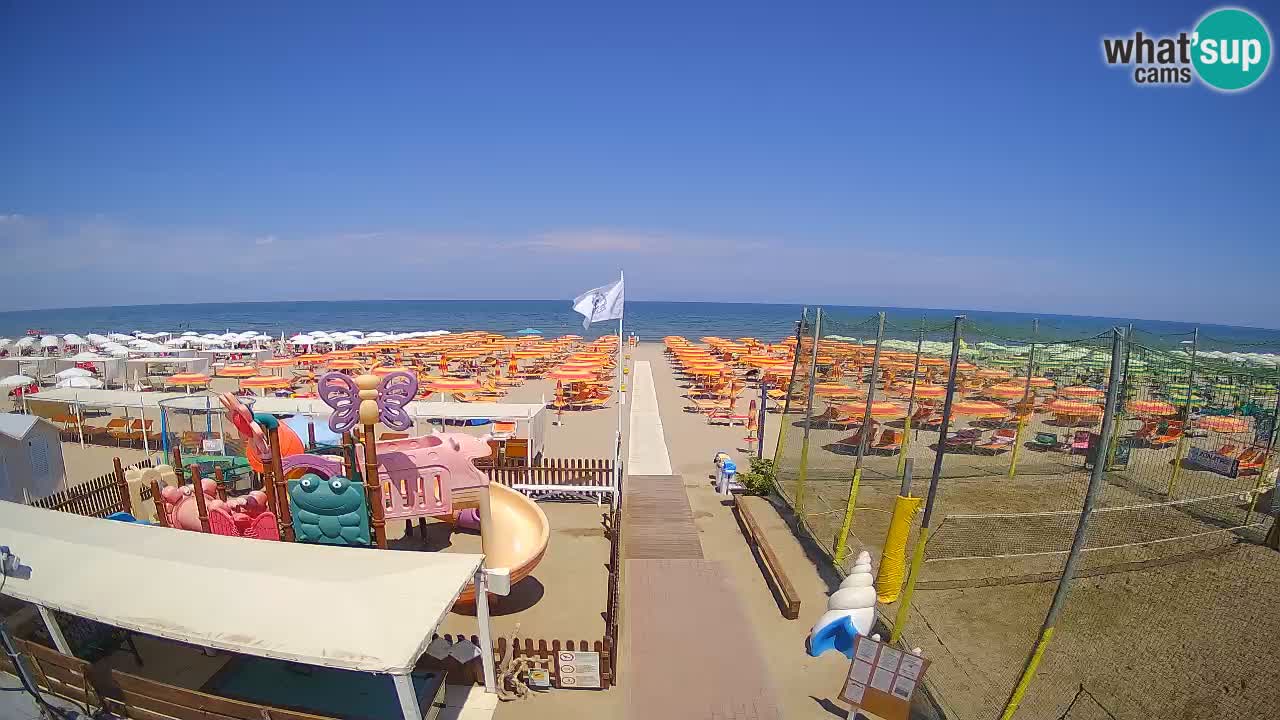 Webcam météo de Riccione – Plage Zona 3