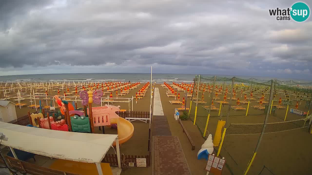 Webcam météo de Riccione – Plage Zona 3