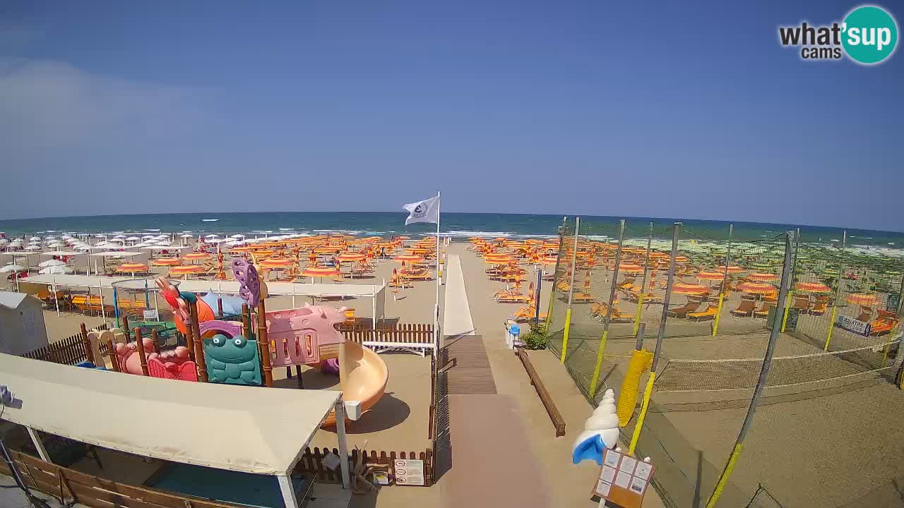 Webcam météo de Riccione – Plage Zona 3