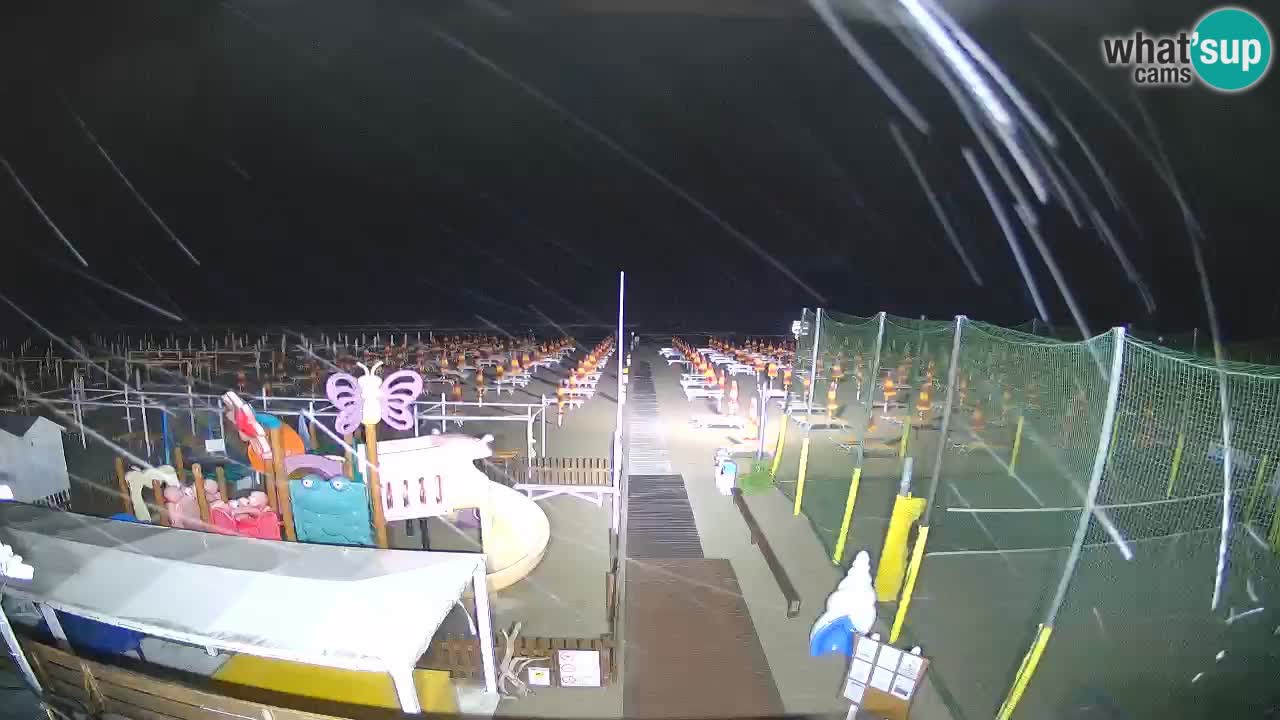 Webcam météo de Riccione – Plage Zona 3